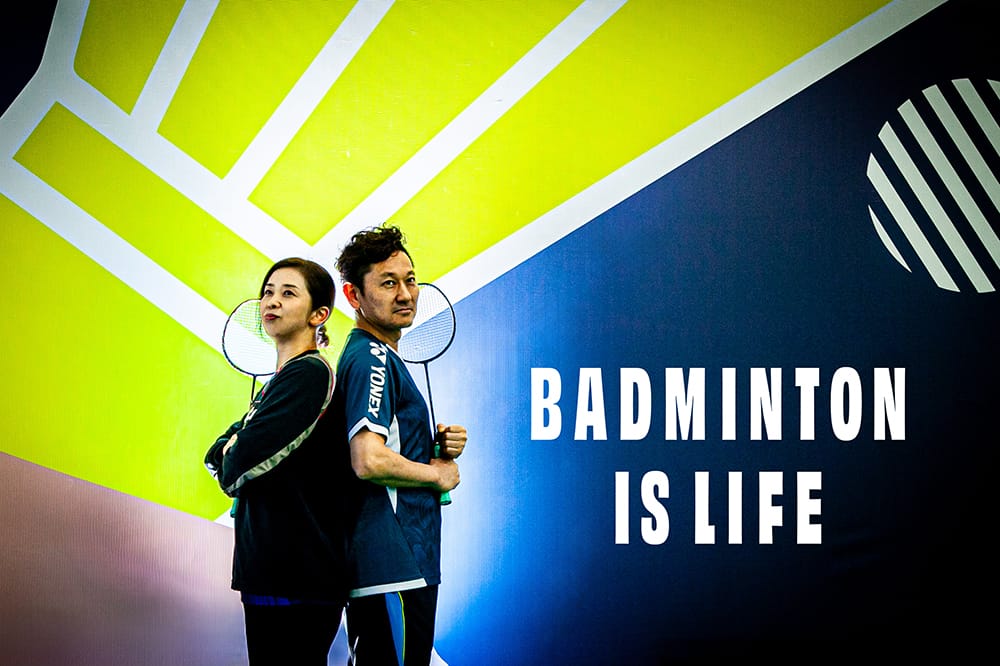 badminton is life バドミントン　羽毛球