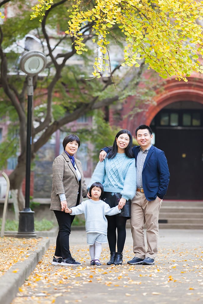 suzhou familly 　蘇州 家族写真